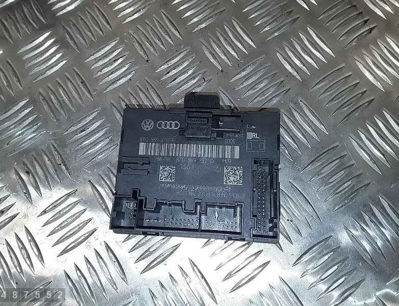 AUDI A5 Sportback 8T (2009-2011) Front Left Door Control Unit 8t0959792p 30631275