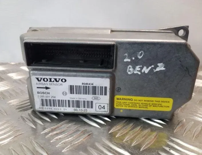 VOLVO S60 1 generation (2000-2009) SRS Control Unit 8646434,0285001254 25129133