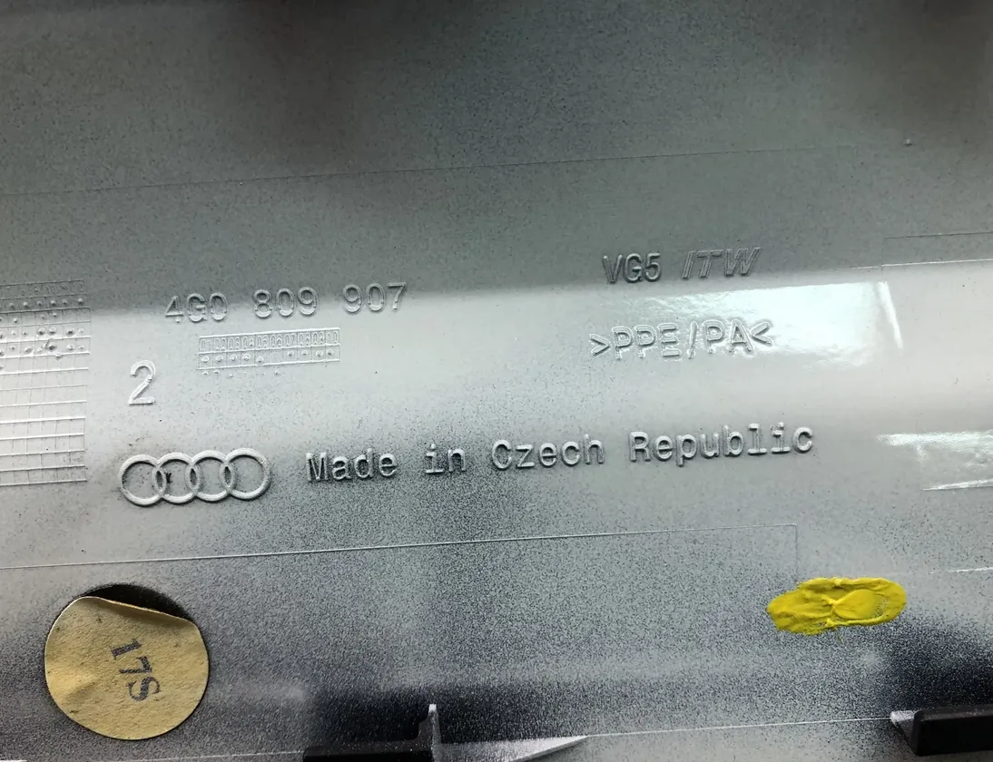 AUDI A6 C7/4G (2010-2020) Fuel tank cap 4G0809907 17468116