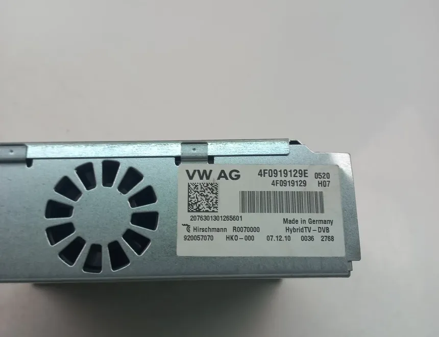 AUDI A8 D4/4H (2010-2018) TV Module 4F0919129E 22262342