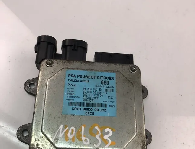 CITROËN C2 1 generation (2003-2009) Control Unit 9658468080 22591309