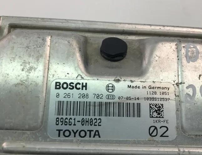 TOYOTA Aygo 1 generation (2005-2014) Engine Control Unit ECU 0261208702,89661-0H022 27188483