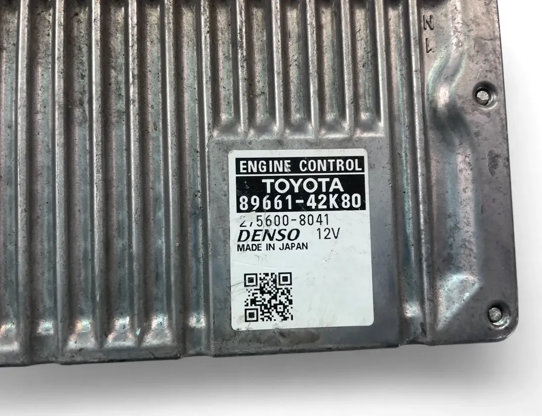 TOYOTA RAV4 4 generation (XA40) (2012-2018) Блок управления двигателем 89661-42K80 30363505