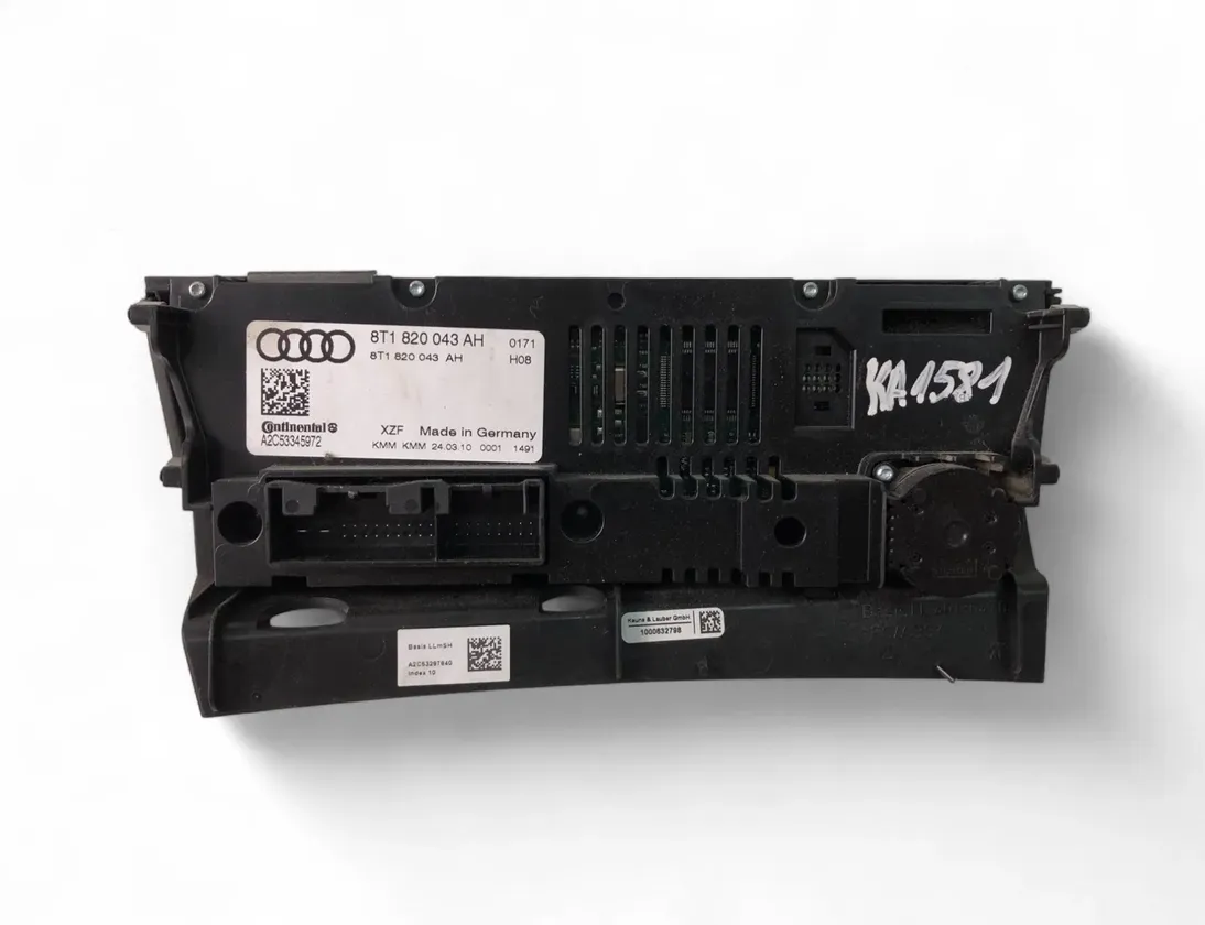 AUDI A4 B8/8K (2011-2016) Climate  Control Unit 8T1820043AH 30376280