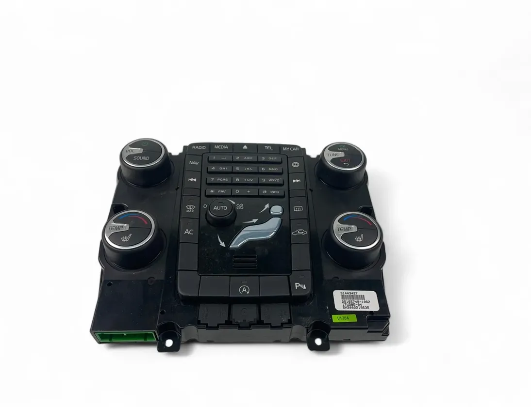VOLVO S60 2 generation (2010-2020) Climate  Control Unit 31443427 30435117