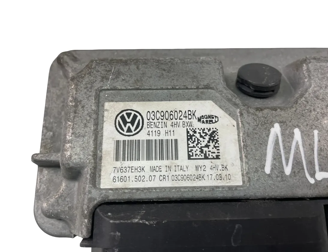 SEAT Ibiza 4 generation (2008-2017) Engine Control Unit ECU 03C906024BK 33791234
