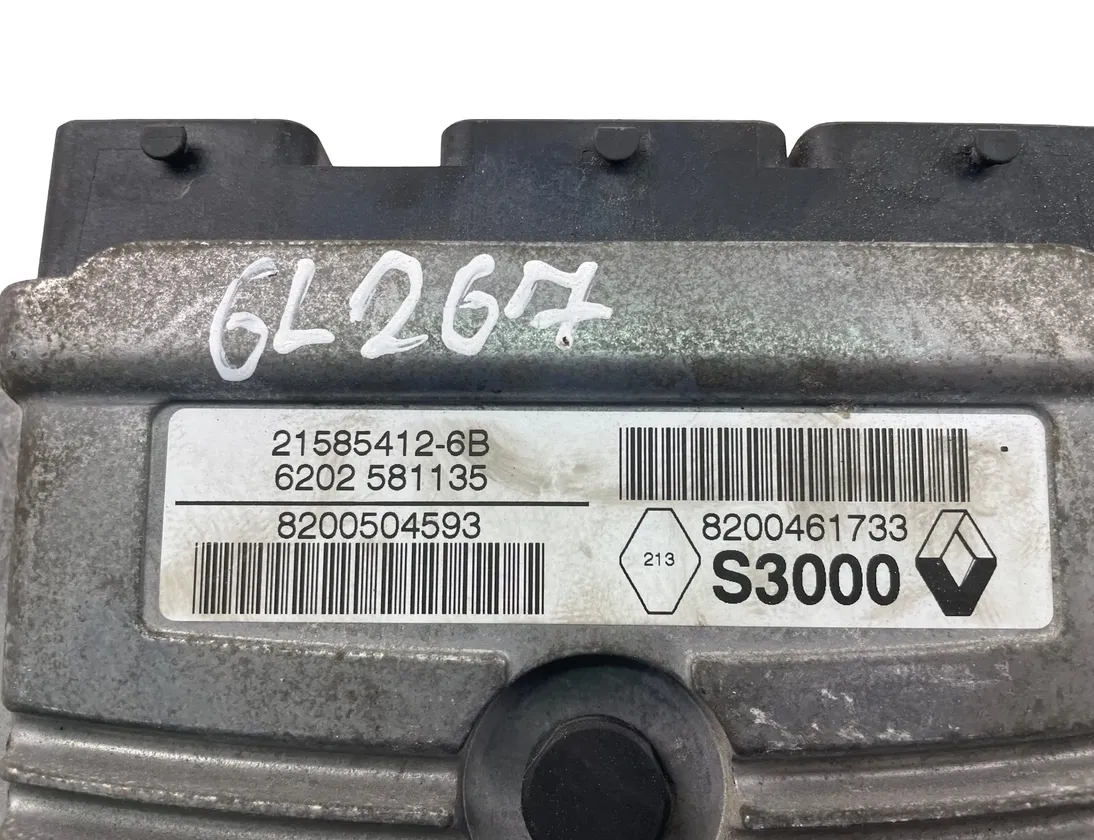 RENAULT Clio 3 generation (2005-2012) Engine Control Unit ECU 8200461733,8200504593 34829170