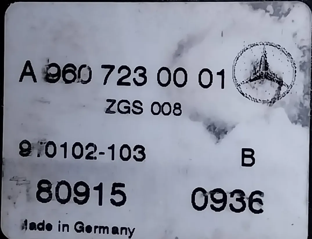 MERCEDES-BENZ ACTROS MP4 (2011-present) Front Left Door Lock A9607230001,A9607230001,9607230001 33793171