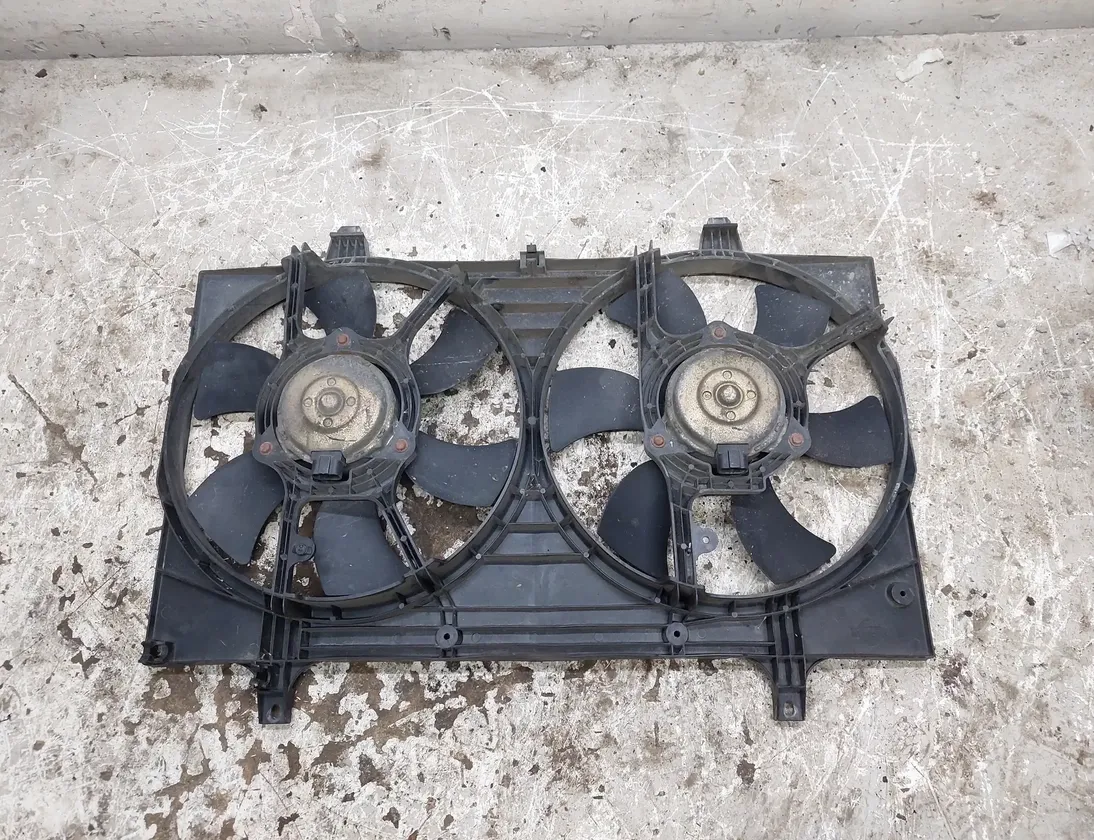 NISSAN Almera Tino 1 generation  (2000-2006) Radiator fan 34843995