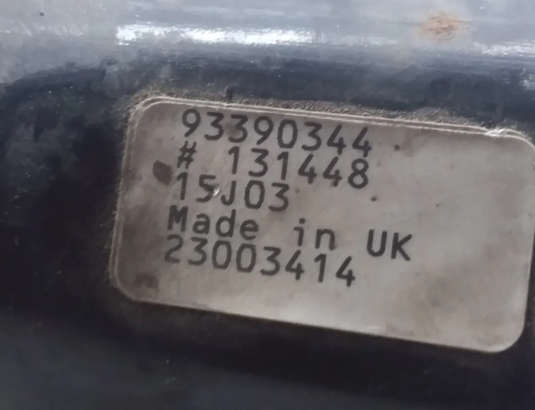 OPEL Meriva 1 generation (2002-2010) Моторчик передних стеклоочистителей 93390344,131448 34202770