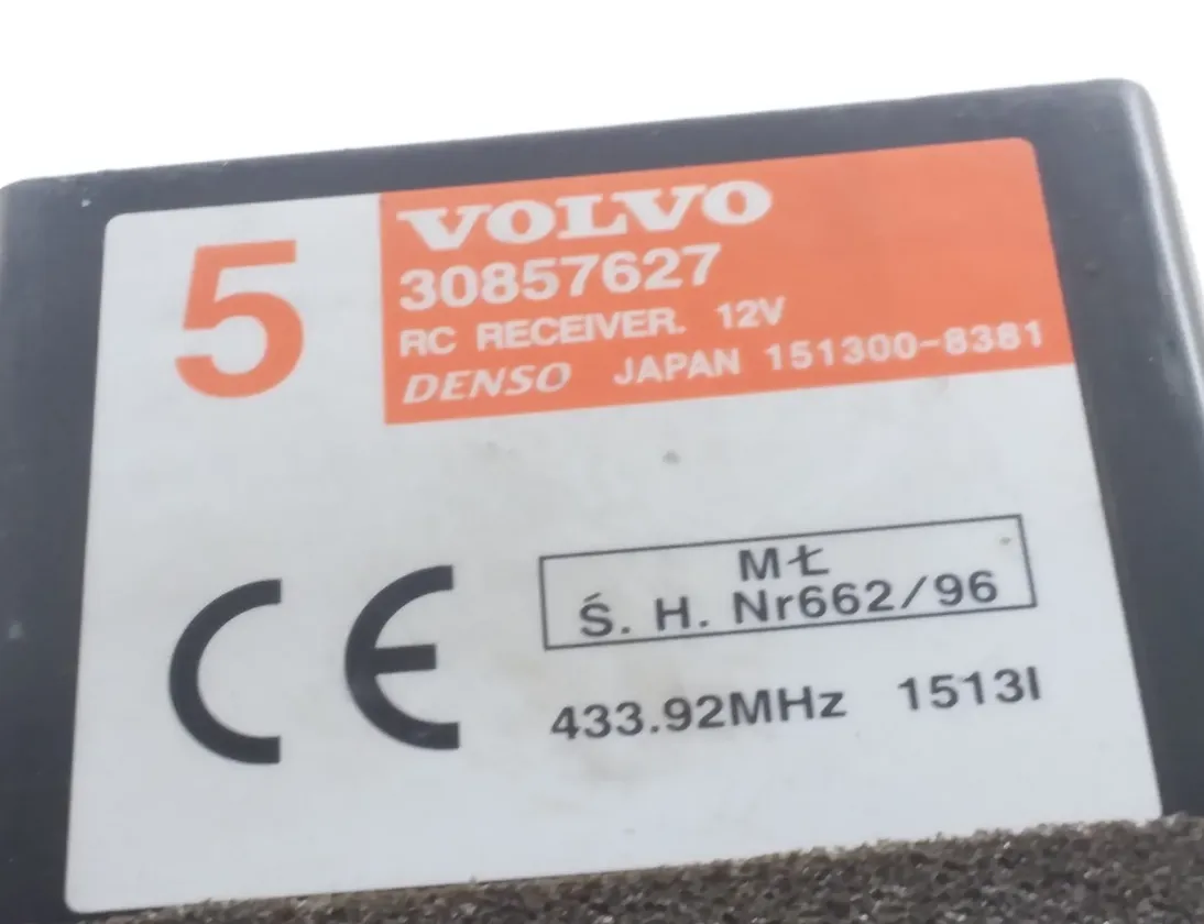 VOLVO S40 1 generation (1996-2004) Other Control Units 30857627,1513008381 34214710
