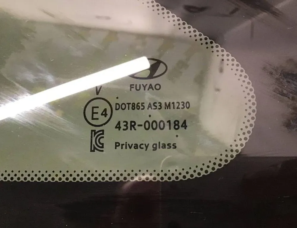 HYUNDAI Tucson 4 generation (2020-2023) Rear Left Door Window 43R000184 32201037