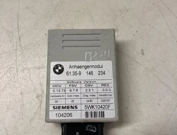 BMW 3 Series E90/E91/E92/E93 (2004-2013) Tow Hook Control Unit 9146234 31062216