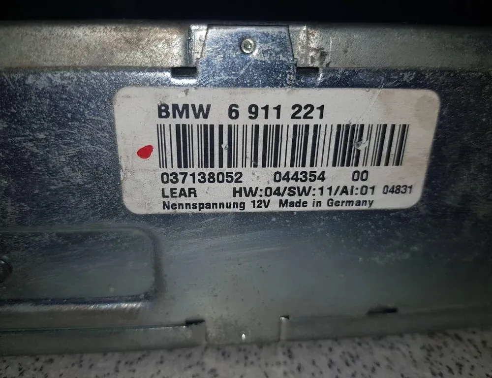 BMW 5 Series E39 (1995-2004) Camera control unit 037138052,6911221 33752006