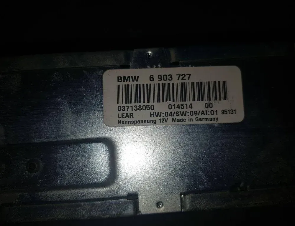 BMW 7 Series E38 (1994-2001) Camera control unit 037138050,6903727 33752009