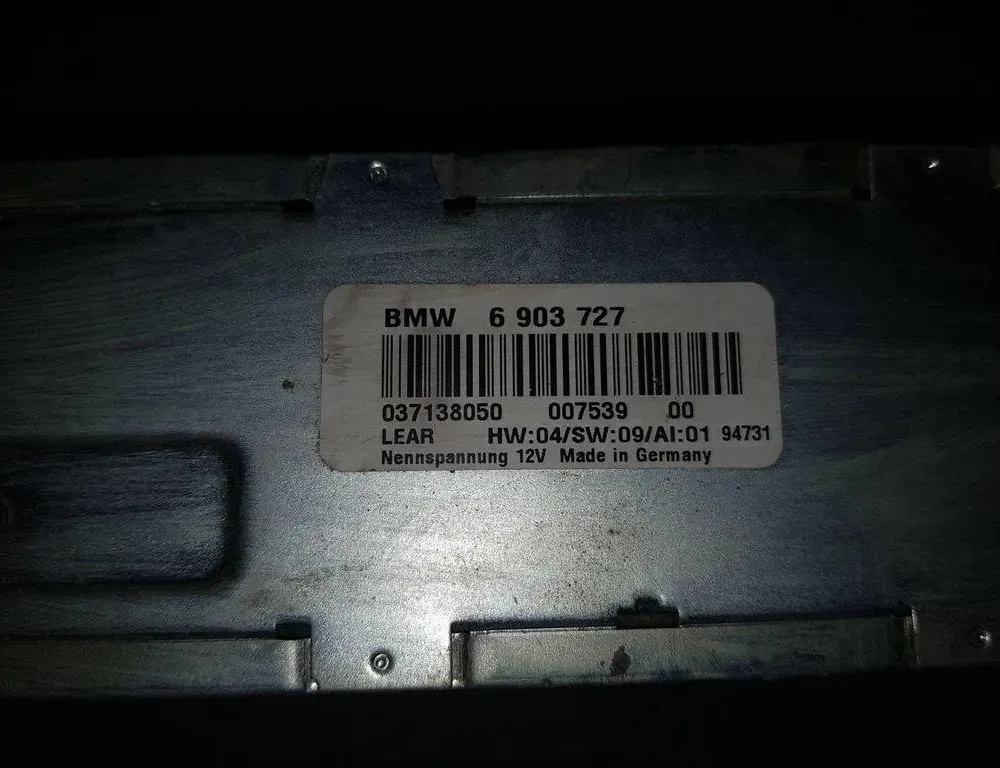 BMW 7 Series E38 (1994-2001) Блок управления камерой 037138050,6903727 33752051