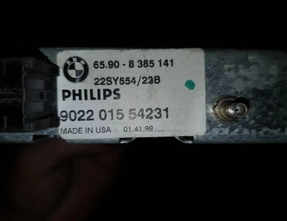 BMW 5 Series E39 (1995-2004) Navigation Control Unit 902201554231,65908385141 33753499