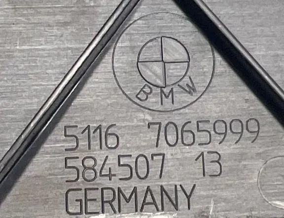 BMW 7 Series E65/E66 (2001-2008) Center Console Trim 7065999 33763897