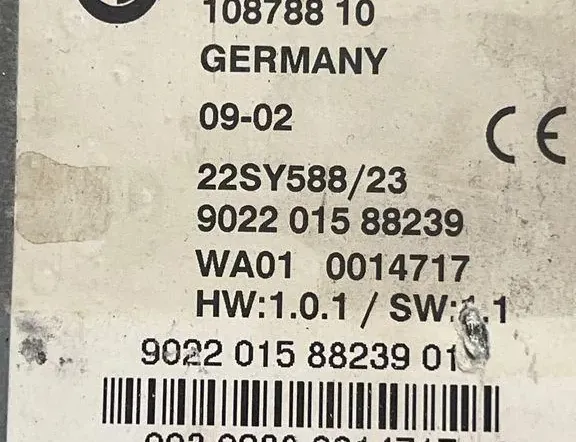 BMW 5 Series E39 (1995-2004) Navigation Control Unit 90220158823901,902201588239,6920182,10878810 33960345