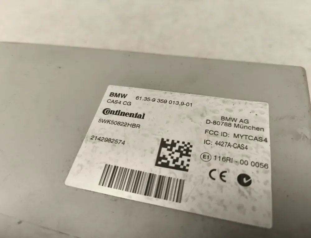 BMW 5 Series F10/F11 (2009-2017) Другие блоки управления 9359013,61359359013,5WK50822HBR 34358341