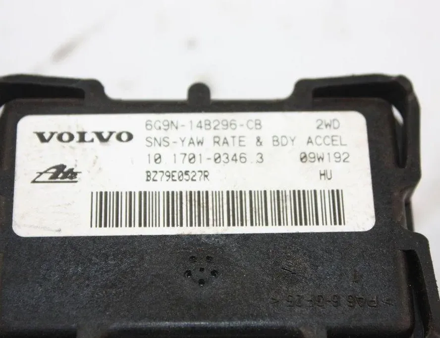 VOLVO V70 3 generation (2007-2020) Acceleration Sensor 6G9N14B296CB 31941844