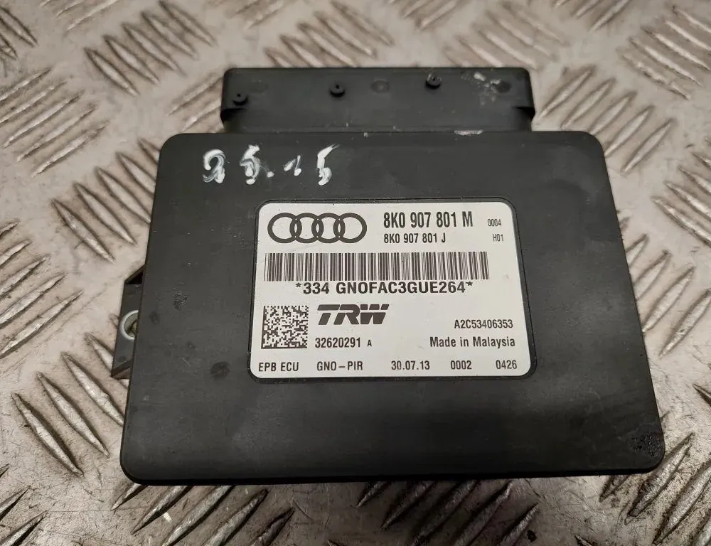 AUDI Q5 8R (2008-2017) Handbrake Control Unit 8K0907801M 33437339