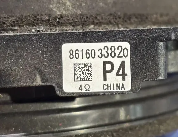 LEXUS IS XE30 (2013-2024) Rear Left Door Sound Speaker 8616033820 34741992