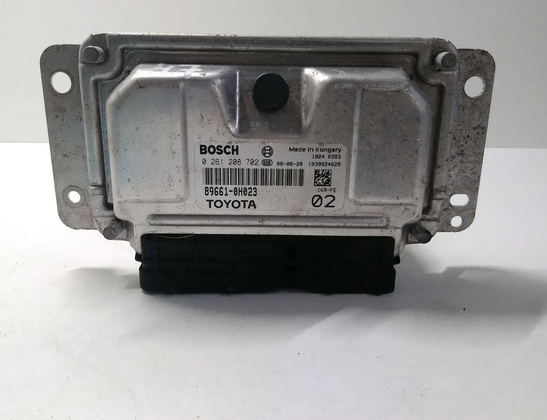 TOYOTA Aygo 1 generation (2005-2014) Engine Control Unit ECU 0261208702,896610H023 28395250
