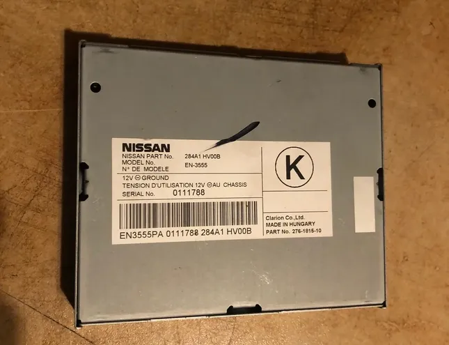 NISSAN Qashqai 2 generation (2013-2023) Camera control unit en3555 13632518