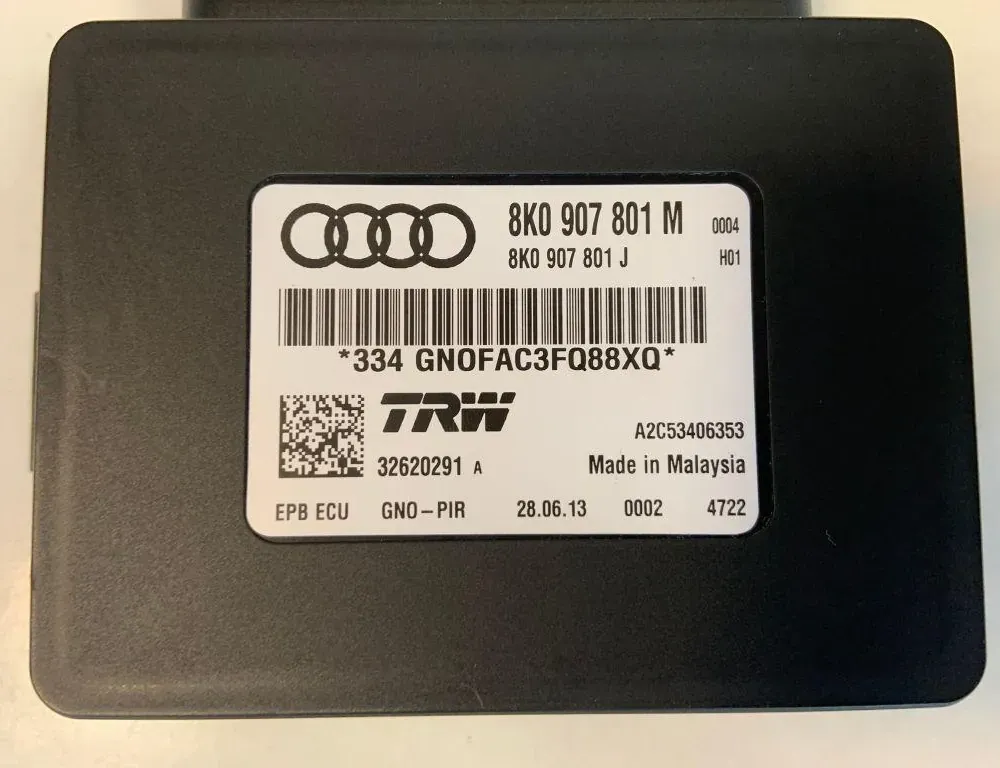 AUDI Q5 8R (2008-2017) Handbrake Control Unit 8K0907801M 33777655