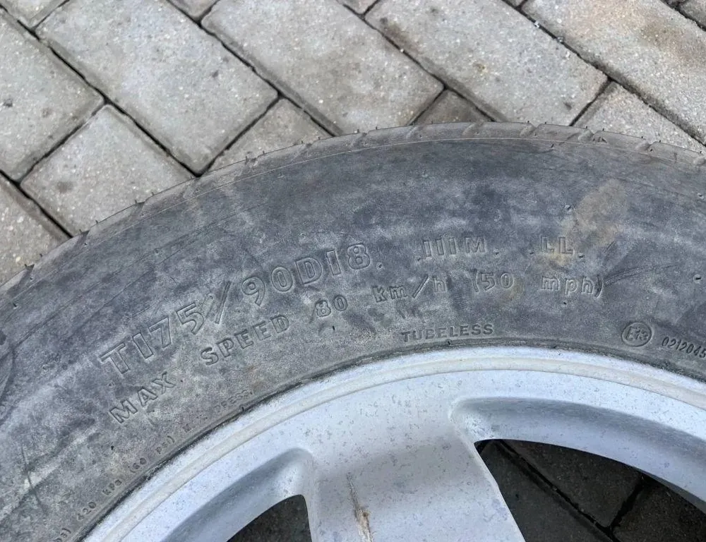 DODGE Durango 3 generation (2010-2024) Spare Wheel 04726587AC 33779592