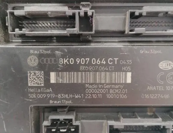 AUDI A5 8T (2007-2016) Comfort Control Unit 5DK00991983,8K0907064CT 35430143