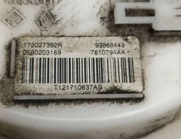 RENAULT Trafic 3 generation (2014-2023) In Tank Fuel Pump 172027392R 33256836