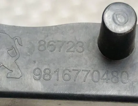 PEUGEOT Partner 2 generation (2008-2023) Front Left Hand Fog Guard 9816770480 33258218