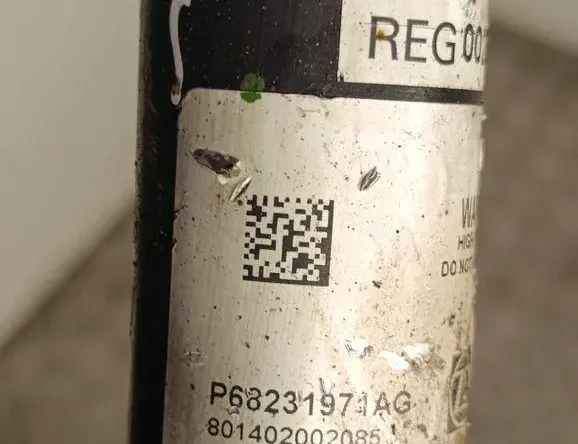 CHRYSLER Pacifica 2 generation (RU) (2016-2023) Rear Right Shock Absorber P68231971AG 33262305