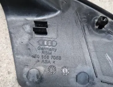 AUDI A8 D3/4E (2002-2010) Front Left Door Panel 4E0858705B 34248333