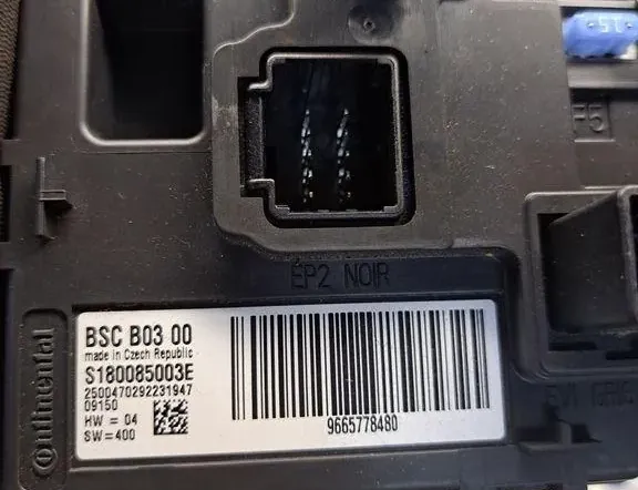 CITROËN C4 1 generation (2004-2011) Fuse box S180085003E,A2C53327821 34243206