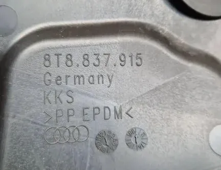 AUDI A5 Sportback 8T (2009-2011) Other Interior Parts 8T8837915 34248447