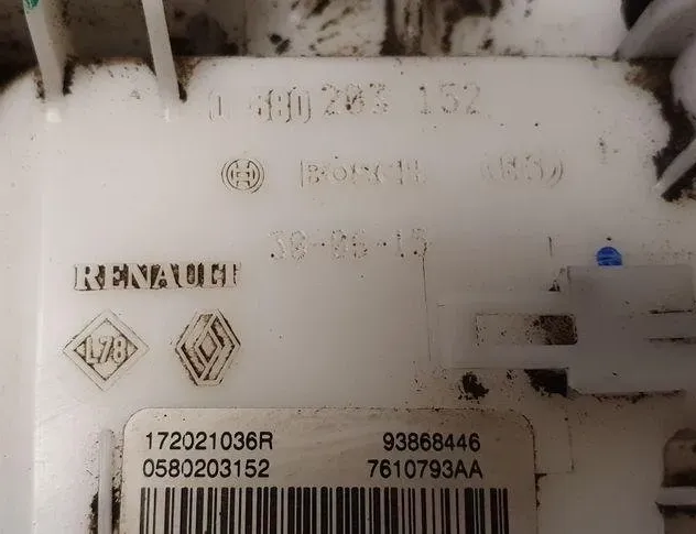 RENAULT Trafic 3 generation (2014-2023) In Tank Fuel Pump 0580203152 31593204