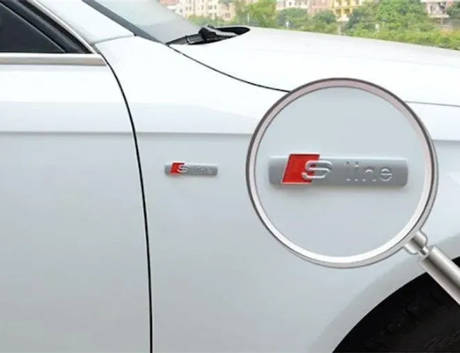 AUDI Q2 1 generation (2016-2024) Значок производителя автомобиля 8N0853601,8N0853601A 22373592