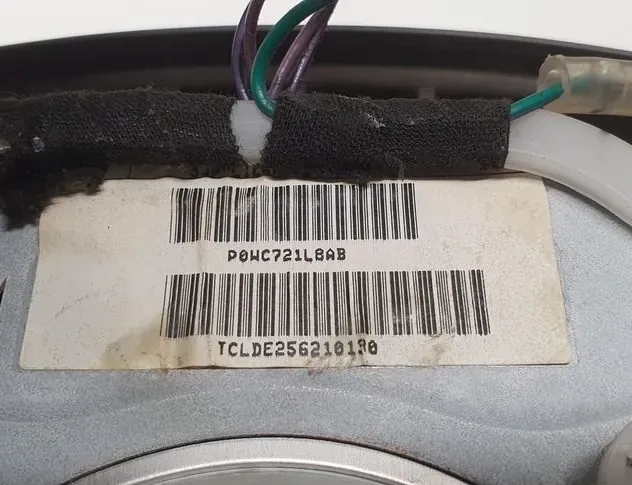 CHRYSLER Voyager 4 generation (2001-2007) Подушка безопасности руля TCLDE256210130,P0WC721L8AB 33956324