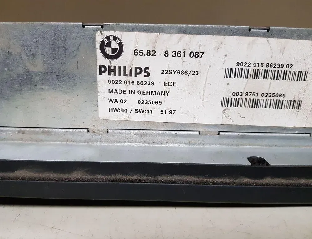 BMW 5 Series E39 (1995-2004) Автомагнитола с навигацией 8361087 34007988