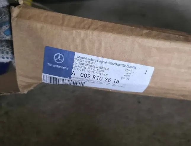 MERCEDES-BENZ ACTROS MP2 / MP3 (2002-present) Front Left Door Mirror Frame A0028102616 34283903