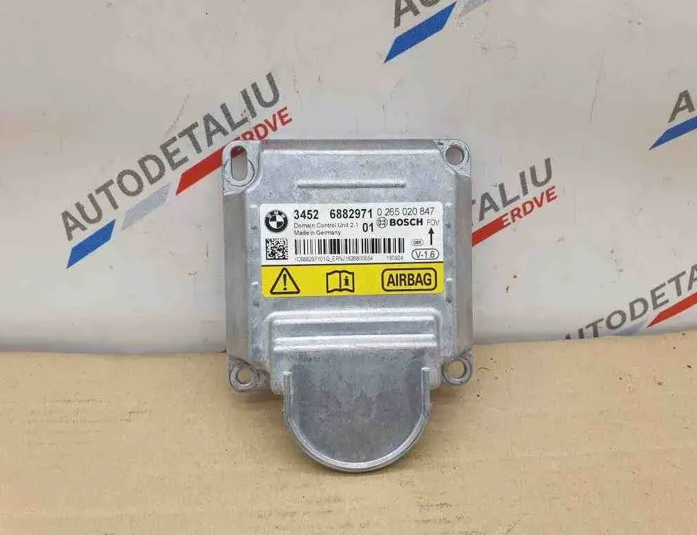 BMW 4 Series F32/F33/F36 (2013-2020) SRS Control Unit 6882971,0265020847,34526882971 32615247