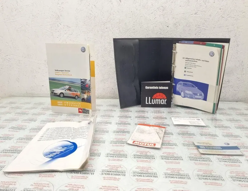 VOLKSWAGEN Passat B6 (2005-2010) Manual Service Book 33906218