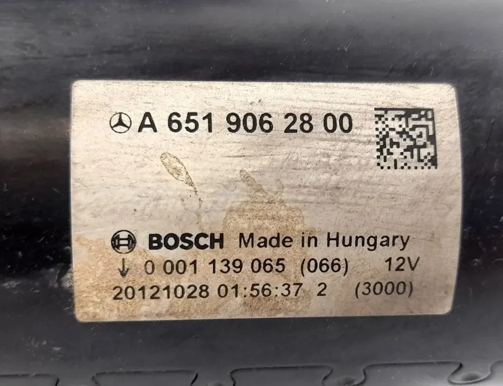 MERCEDES-BENZ GLK-Class X204 (2008-2015) Стартер A6519062400,6519062400,A6519064300 36044689