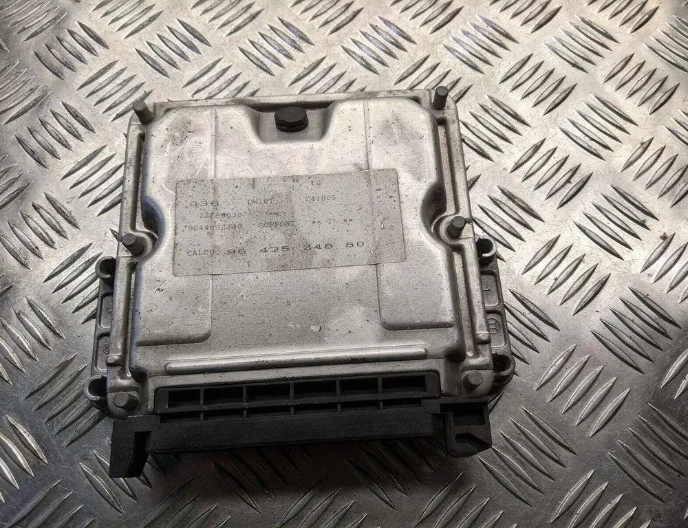 PEUGEOT 307 1 generation (2001-2008) Engine Control Unit ECU 9643524880 31426231