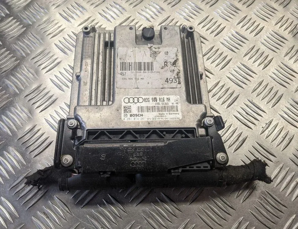 AUDI A6 C6/4F (2004-2011) Engine Control Unit ECU 03G906016MH 31427747