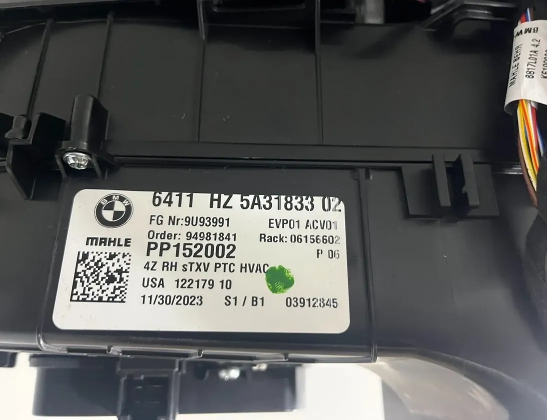 BMW X7 G07 (2018-2024) Interior Heater 7944537,7944539,9460553,5A31833,5B79352,5B6B582,5B60A05,5B4AA19,5B4C6F0,5B3ED63,5A98CB2,5A9C800,5A90EB8,5A80BA3,5A7D1E0,5A71B28 33528578