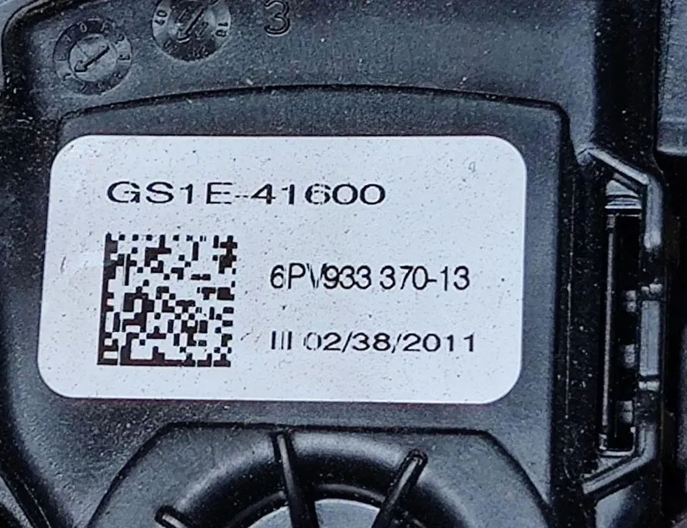 MAZDA 6 GJ (2012-2024) Throttle Pedal GS1E41600 34672306